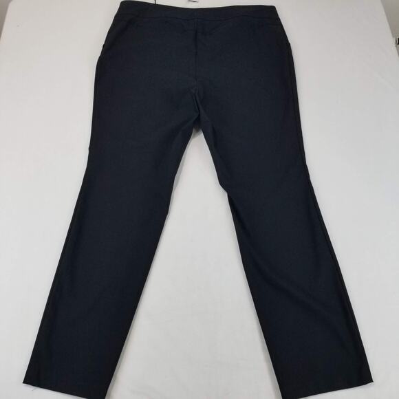 Torrid Pants Womens 20 Black Straight Leg Noir Stretch Career Office Work New - Picture 2 of 13
